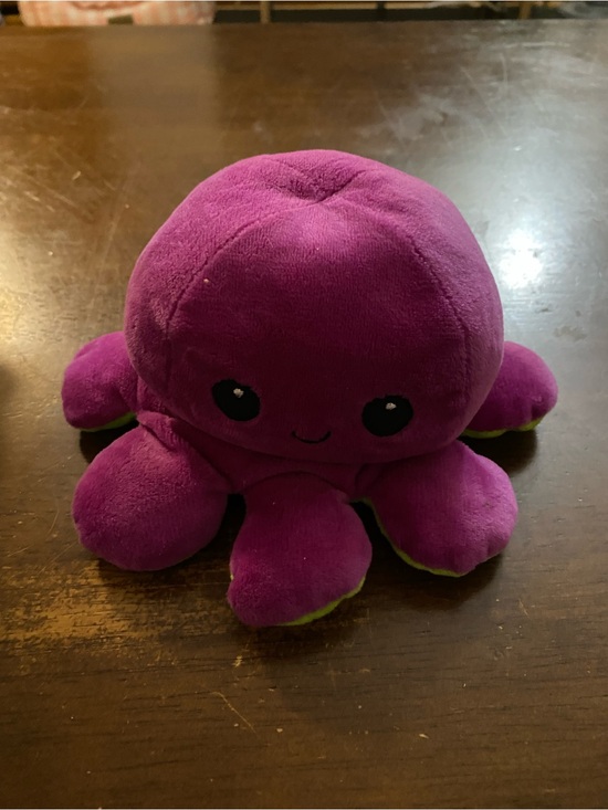 Other - Plush Reversible Octopus Toy - Purple